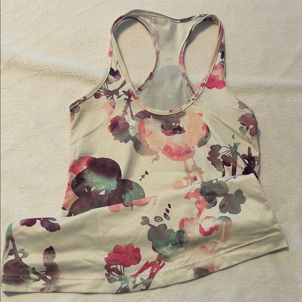Lululemon athletica Floral Tank Top - Multicolor